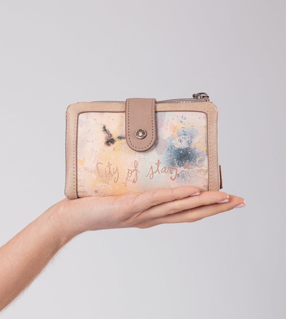 Portfele Anekke Hollywood Flexible Rfid Wallet Damskie | 793LMVHOC