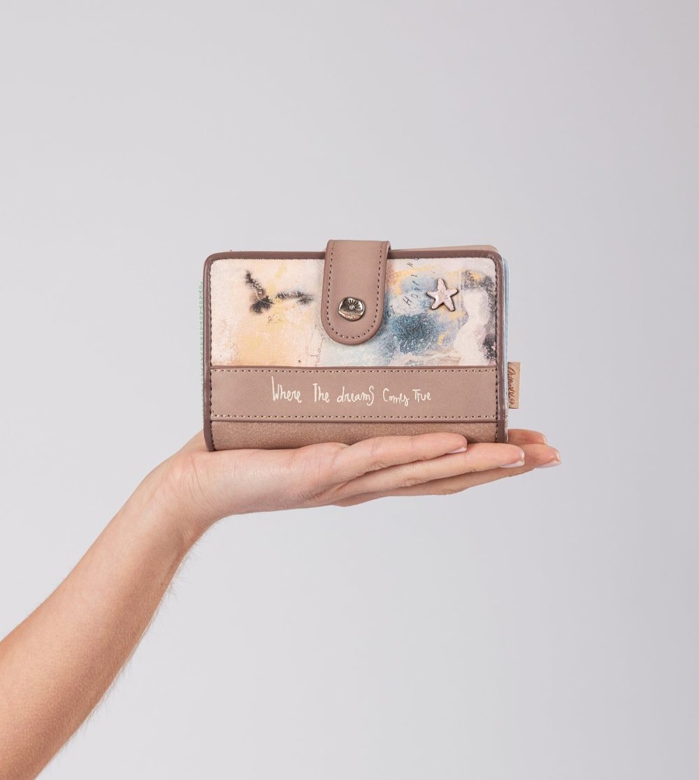 Portfele Anekke Hollywood Medium Rfid Wallet Damskie | 879EDSJKP