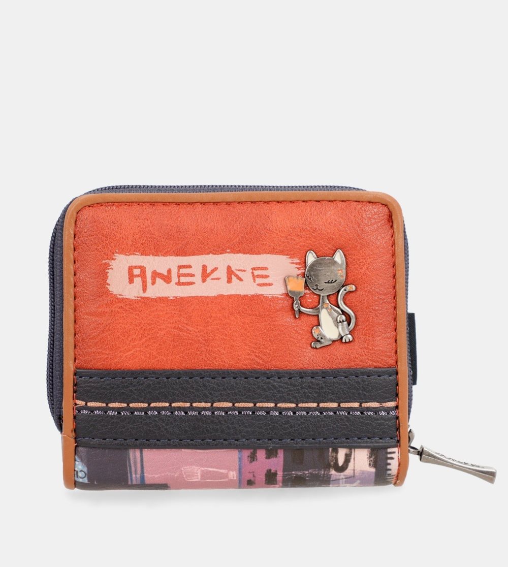 Portfele Anekke Kyomu Small Rfid Wallet Damskie | 589AJFWQT