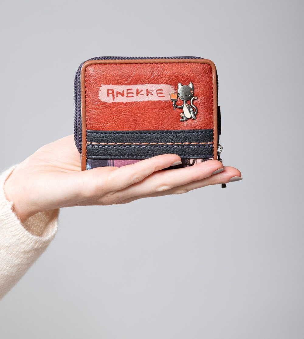 Portfele Anekke Kyomu Small Rfid Wallet Damskie | 589AJFWQT