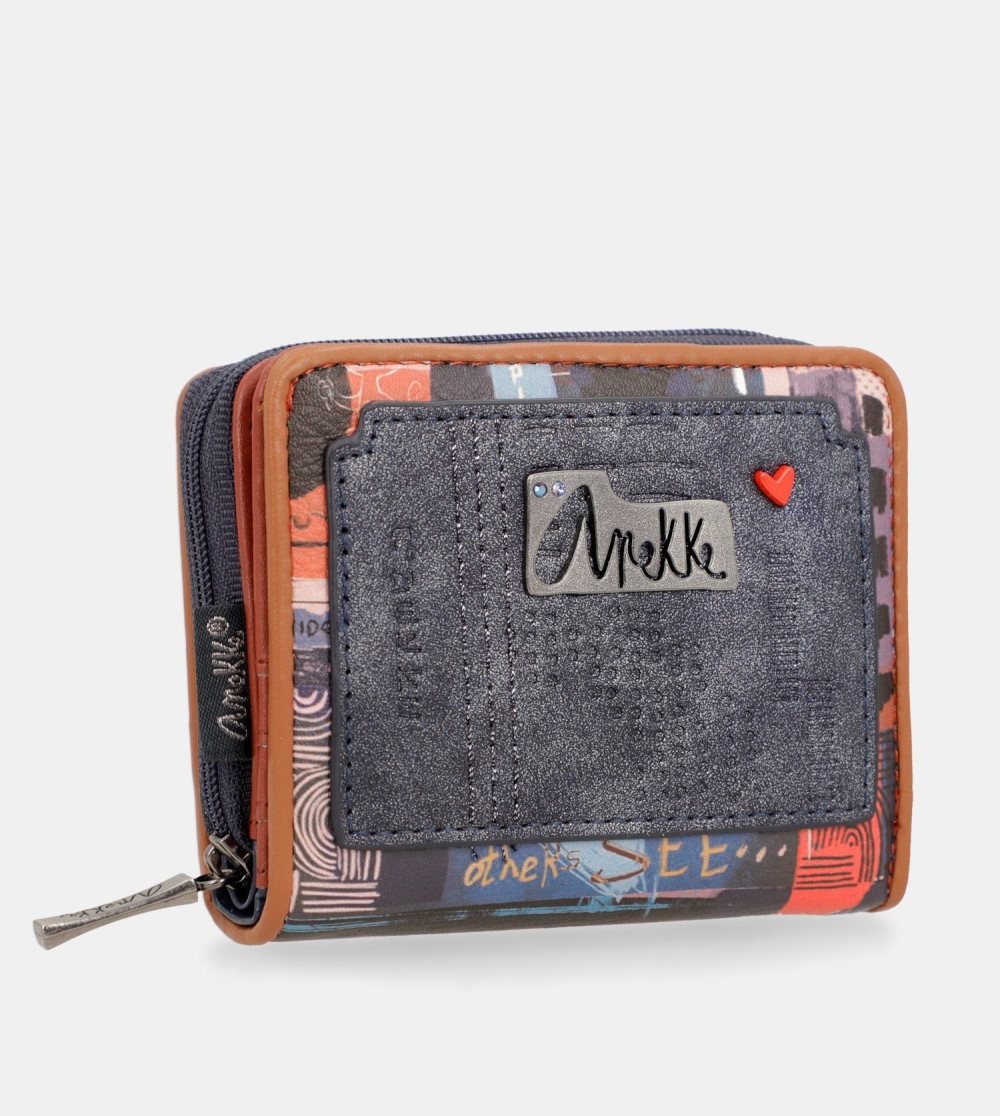 Portfele Anekke Kyomu Small Rfid Wallet Damskie | 589AJFWQT