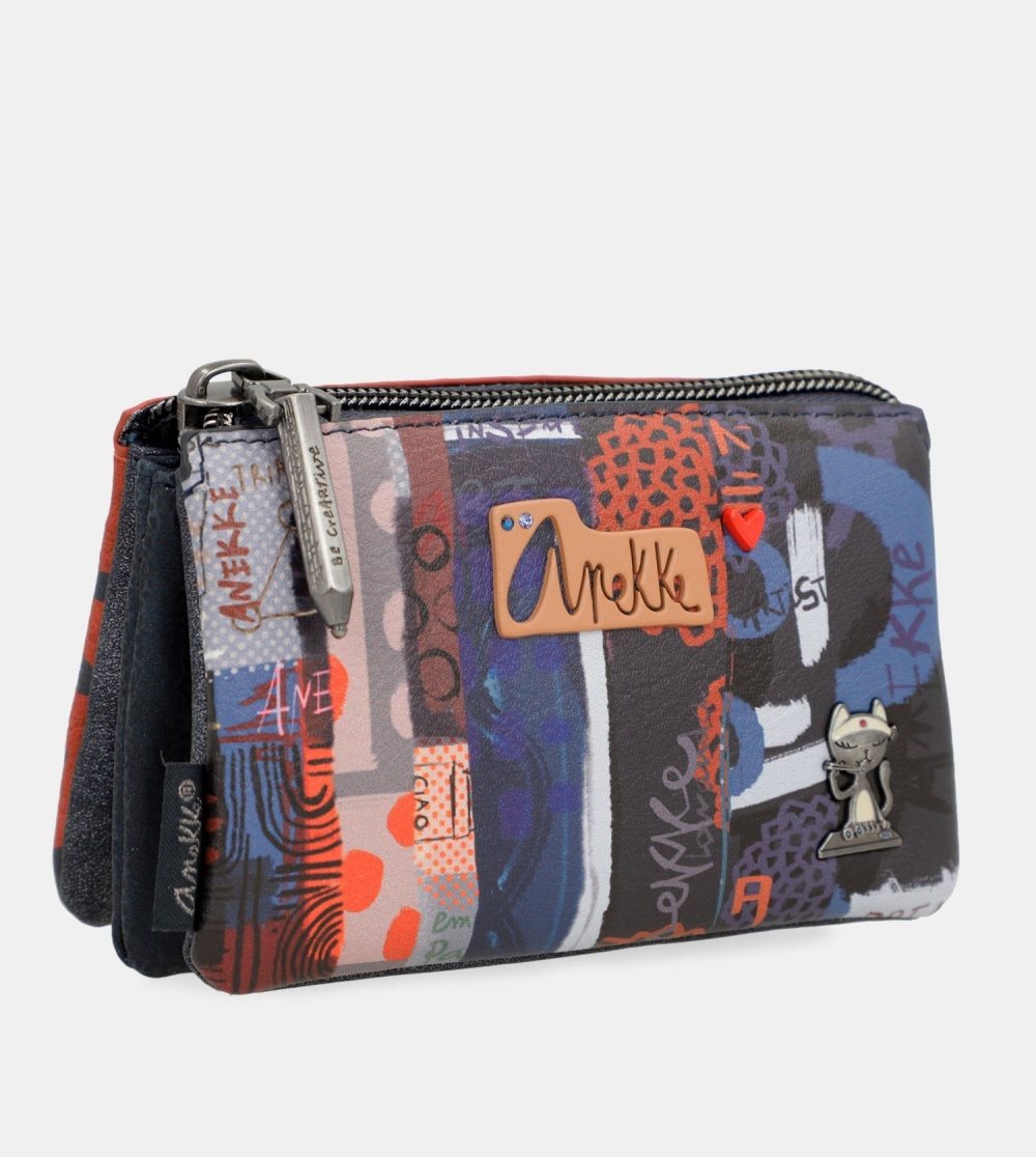 Portfele Anekke Kyomu Triple Purse Damskie | 746HEPZQI