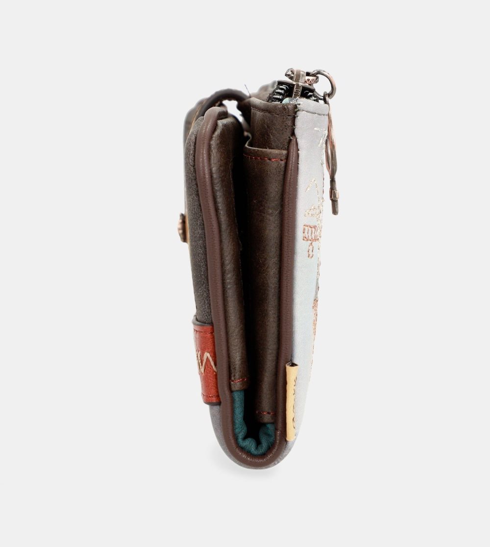 Portfele Anekke Large Flexible Material Wallet Voice Damskie | 296VHPANR