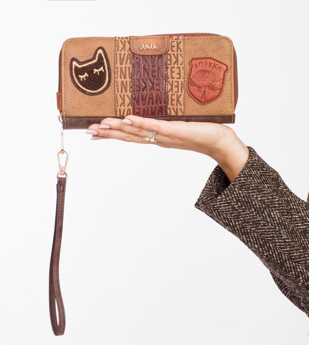 Portfele Anekke Large Urban Logo Wallet Damskie | 198QCGISE