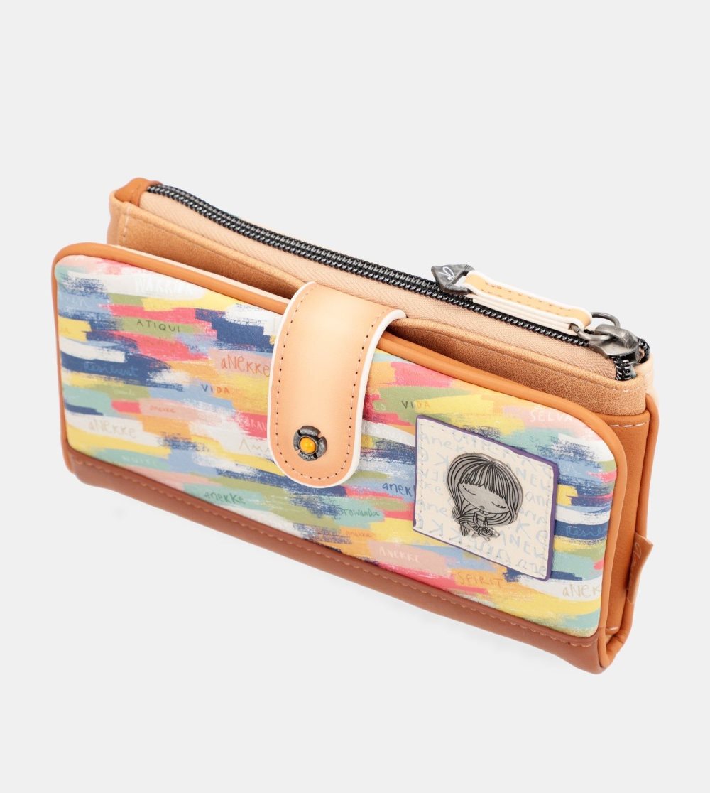 Portfele Anekke Magic Souls Large Flexible Rfid Wallet Damskie | 523IMDOHU