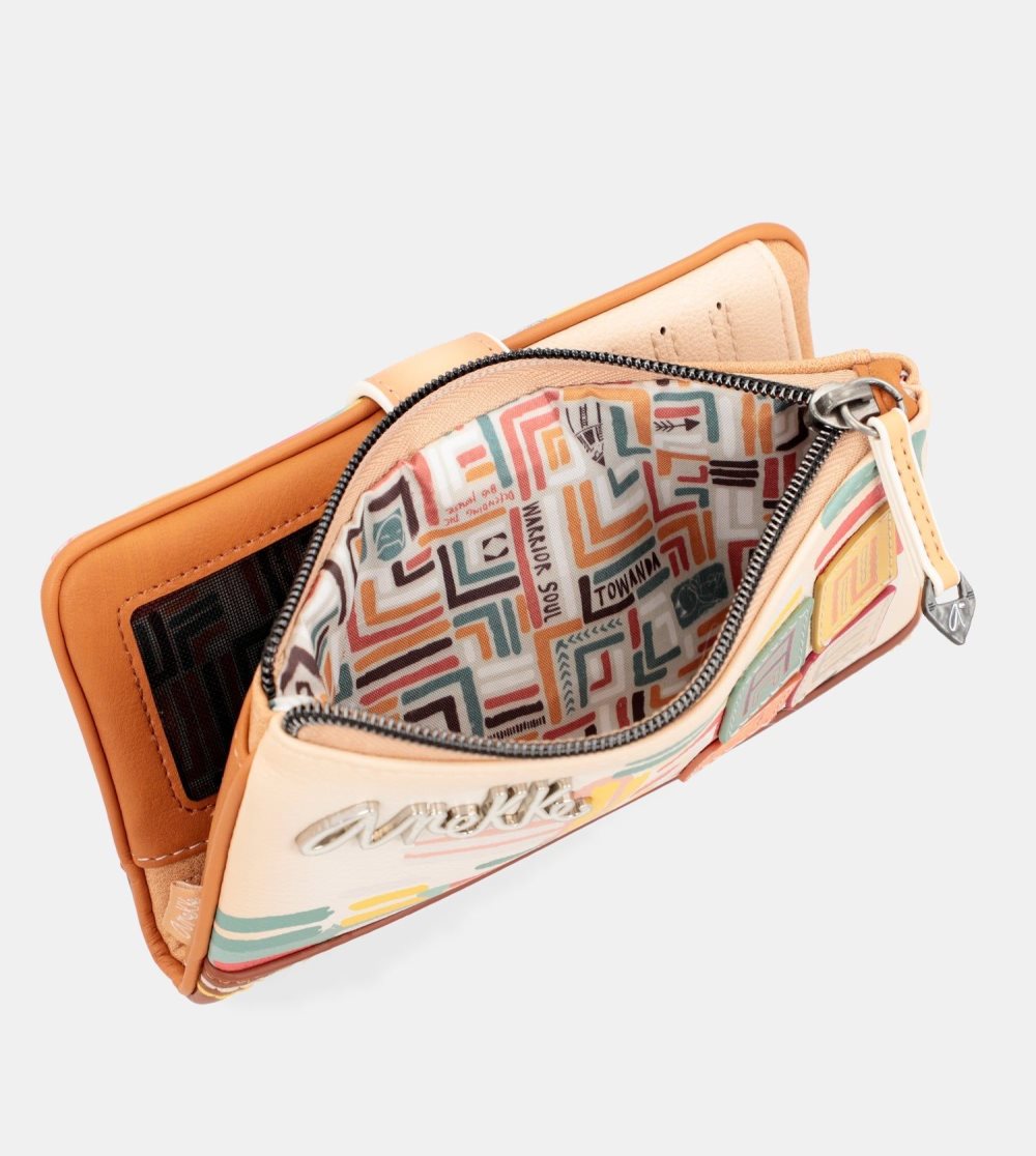 Portfele Anekke Magic Souls Large Flexible Rfid Wallet Damskie | 523IMDOHU
