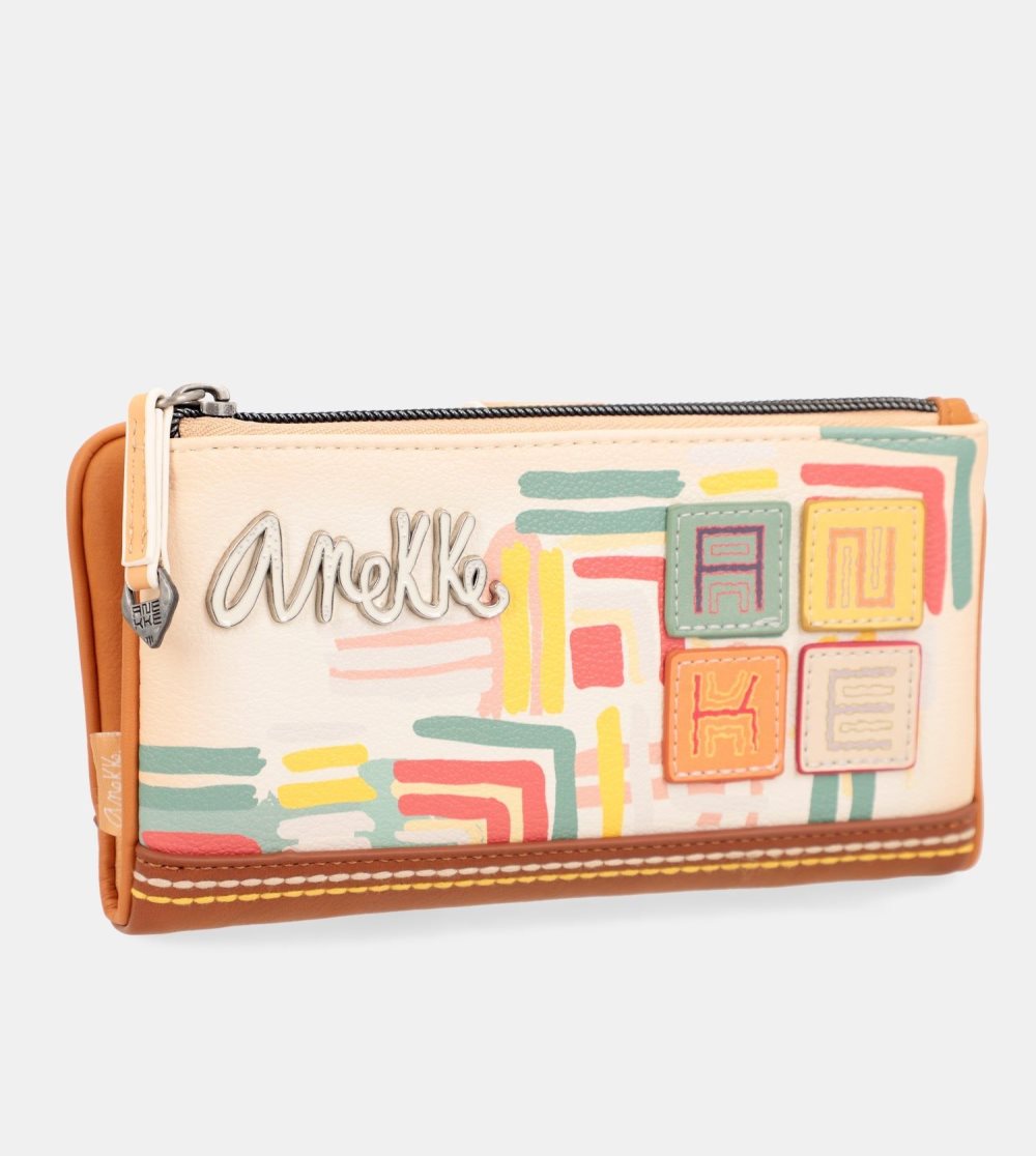 Portfele Anekke Magic Souls Large Flexible Rfid Wallet Damskie | 523IMDOHU