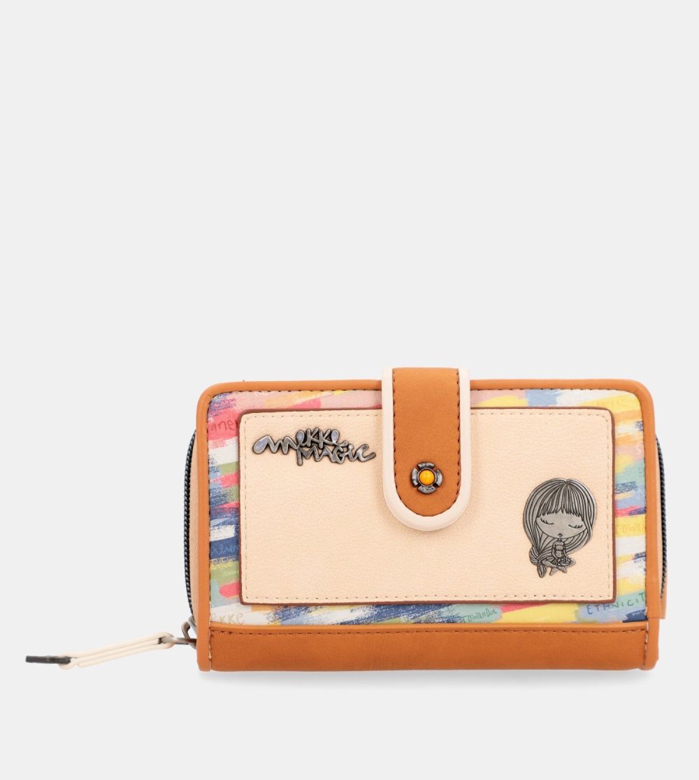Portfele Anekke Magic Souls Rfid Medium Wallet Damskie | 231CZPMGF