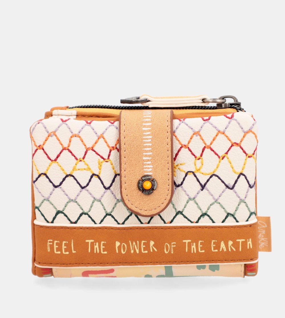 Portfele Anekke Magic Souls Rfid Small Flexible Wallet Damskie | 762ETYAWP