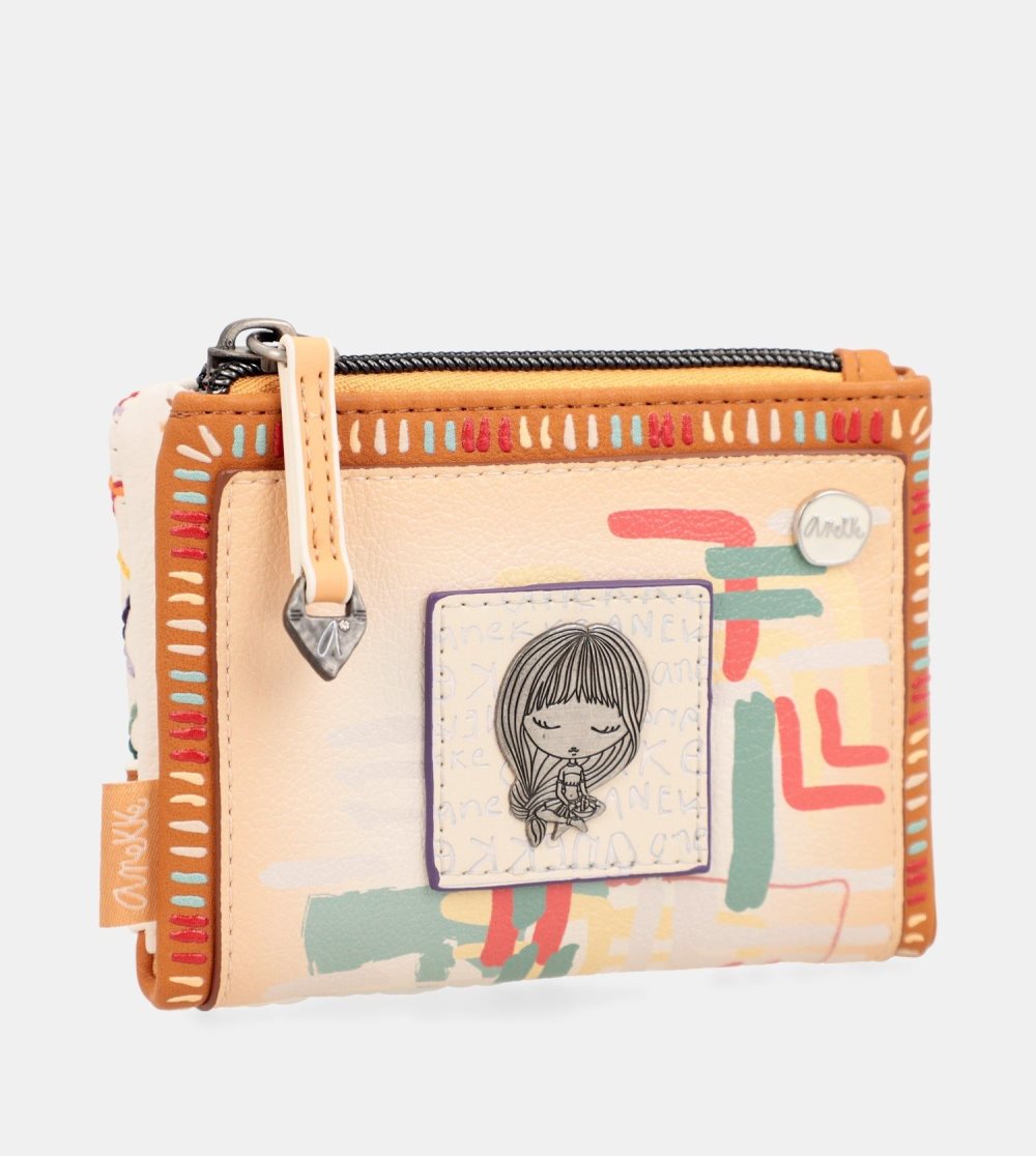 Portfele Anekke Magic Souls Rfid Small Flexible Wallet Damskie | 762ETYAWP