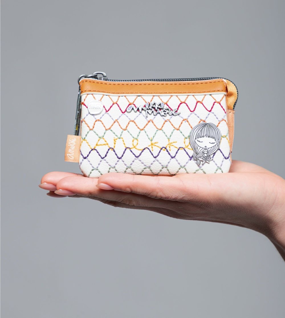 Portfele Anekke Magic Souls Wallet With 3 Compartments Damskie | 150GWFAYS