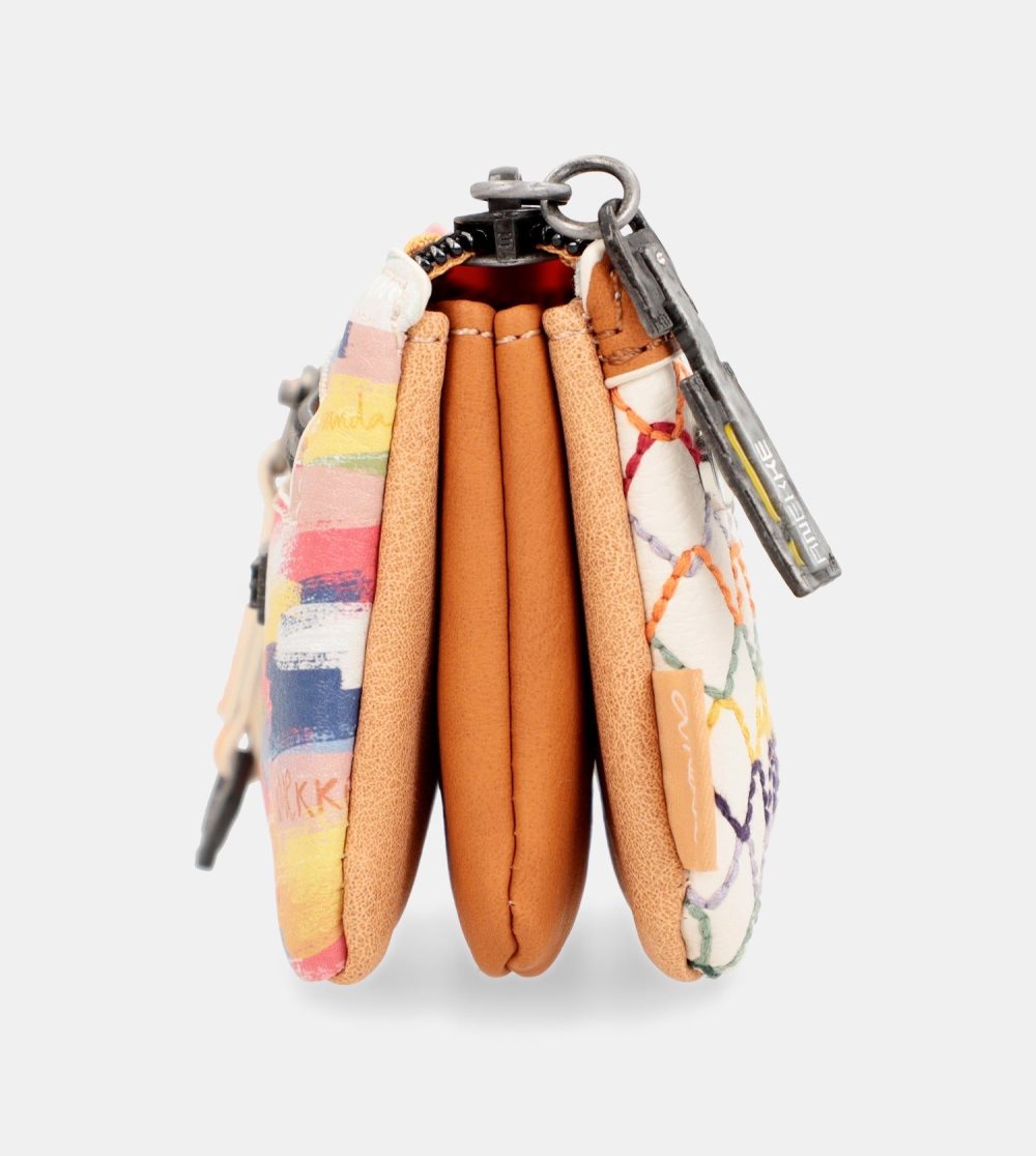 Portfele Anekke Magic Souls Wallet With 3 Compartments Damskie | 150GWFAYS