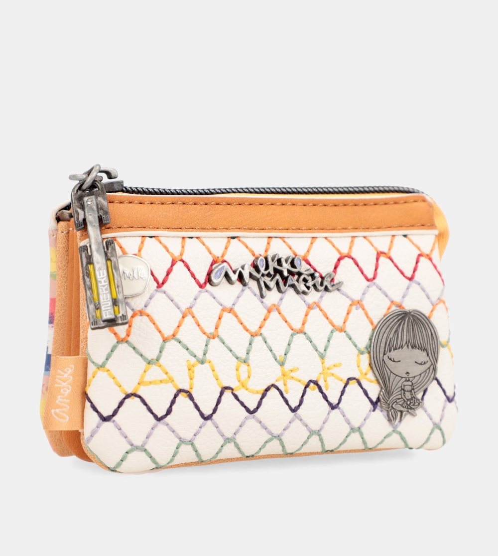 Portfele Anekke Magic Souls Wallet With 3 Compartments Damskie | 150GWFAYS