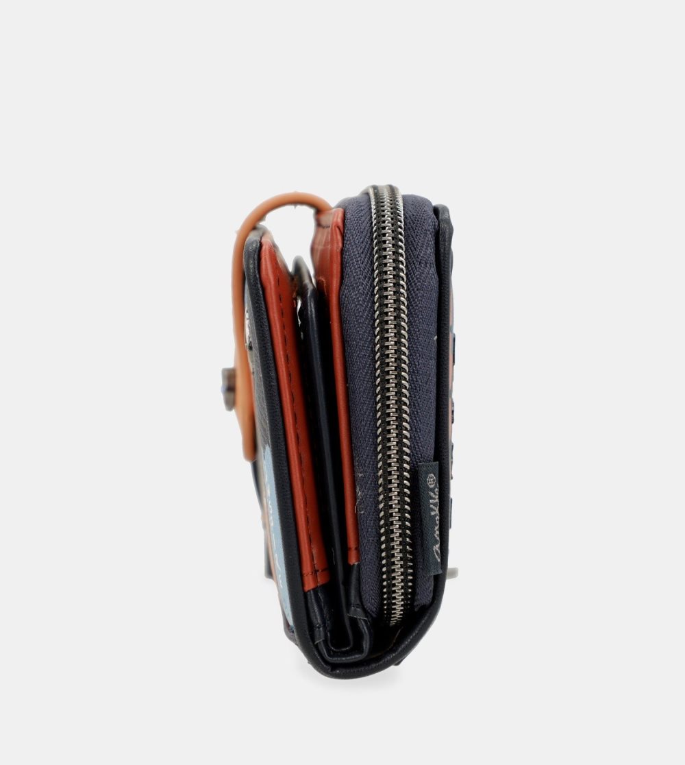 Portfele Anekke Medium Rfid Wallet Nagare Damskie | 563WEOQXS