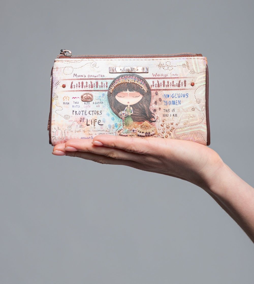 Portfele Anekke Menire Flexible Rfid Wallet Damskie | 524SYVPHO