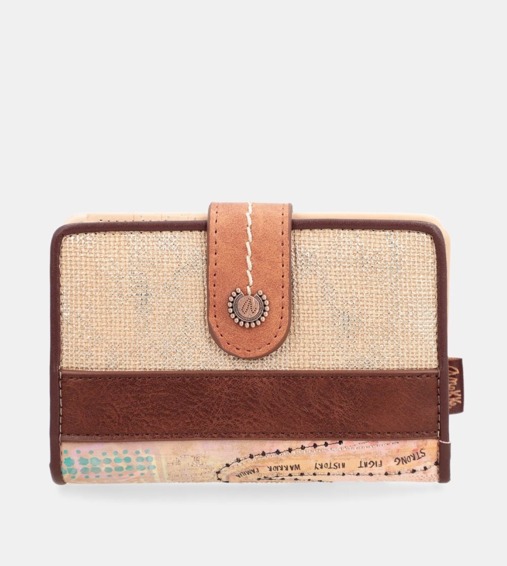 Portfele Anekke Menire Medium Rfid Wallet Damskie | 380OMHZAI