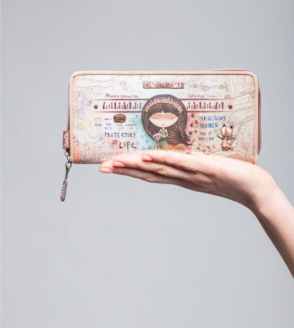 Portfele Anekke Menire Rfid Passport Wallet Anekke Damskie | 805PLWTVS