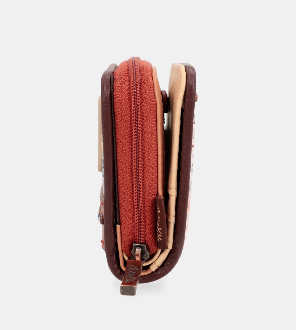 Portfele Anekke Menire Small Rfid Wallet Damskie | 276TONEPA
