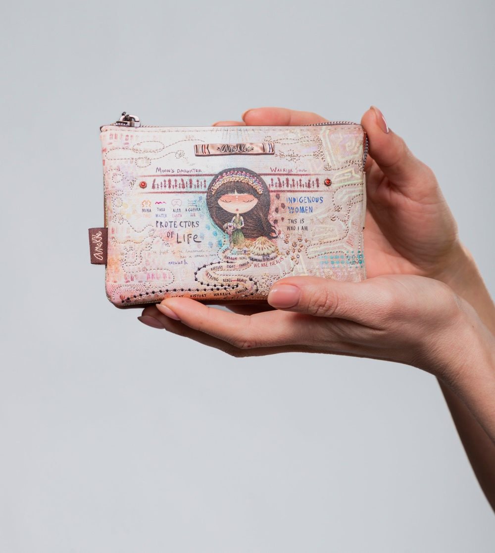 Portfele Anekke Menire Triple Compartment Coin Purse Damskie | 681TOGNPX