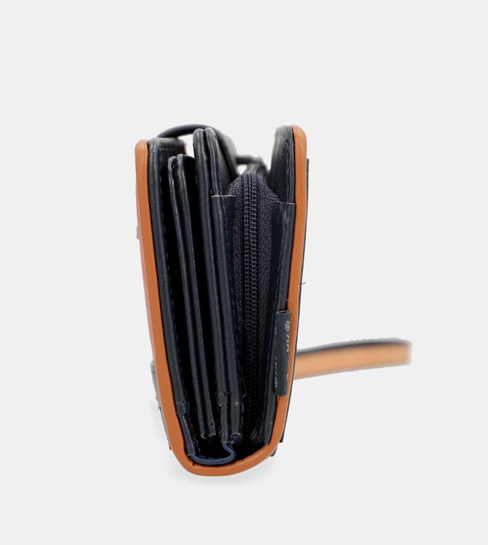 Portfele Anekke Nagare Large Rfid Wallet Damskie | 853HAQBOU