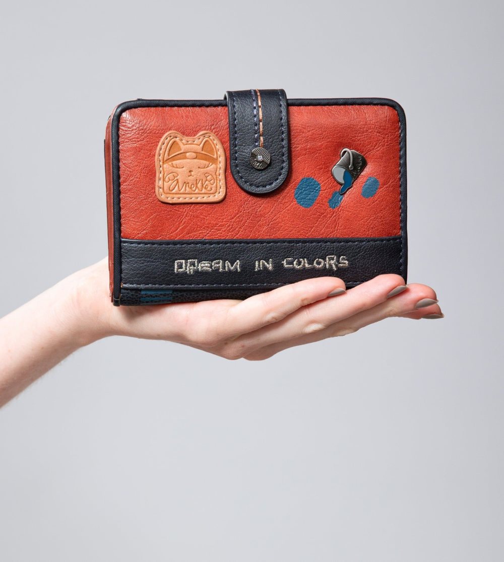 Portfele Anekke Nagare Medium Rfid Wallet Damskie | 671OSNUDL