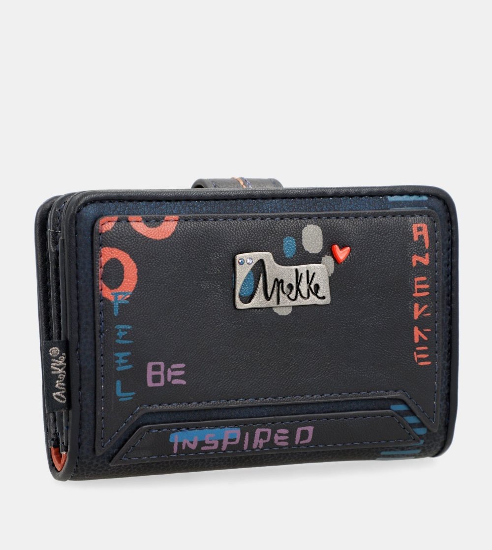 Portfele Anekke Nagare Medium Rfid Wallet Damskie | 671OSNUDL