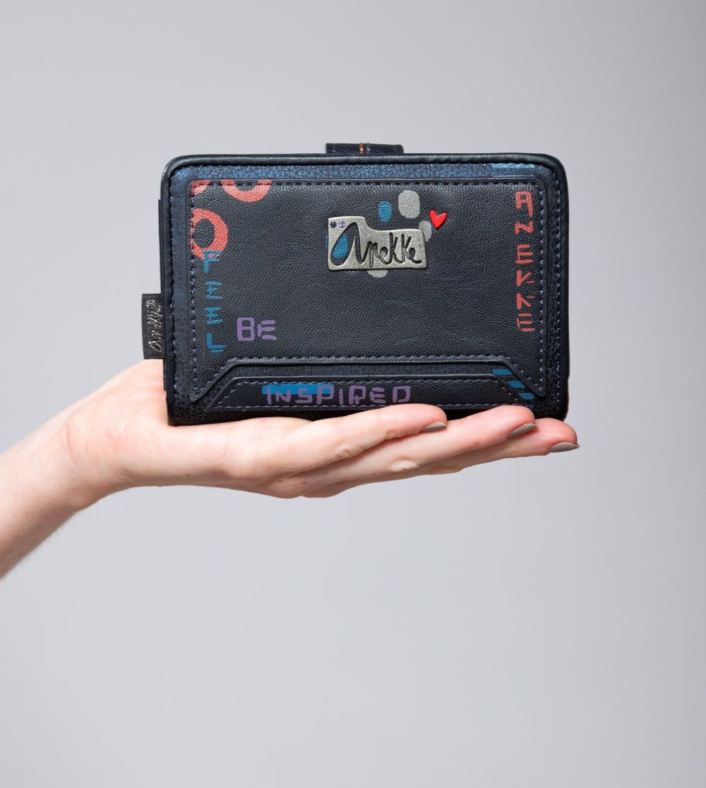 Portfele Anekke Nagare Medium Rfid Wallet Damskie | 671OSNUDL