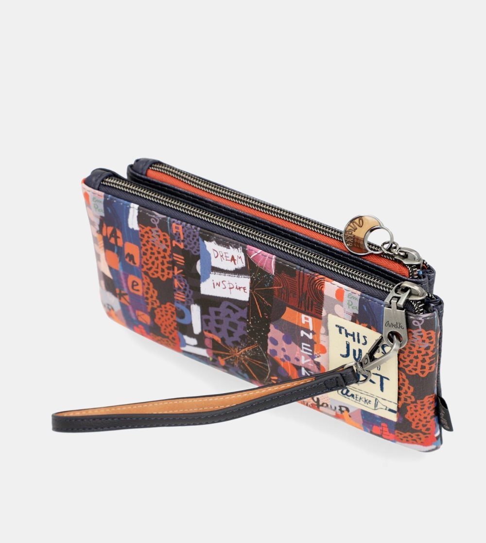 Portfele Anekke Nagare Wallet Purse Damskie | 635NMJKPQ