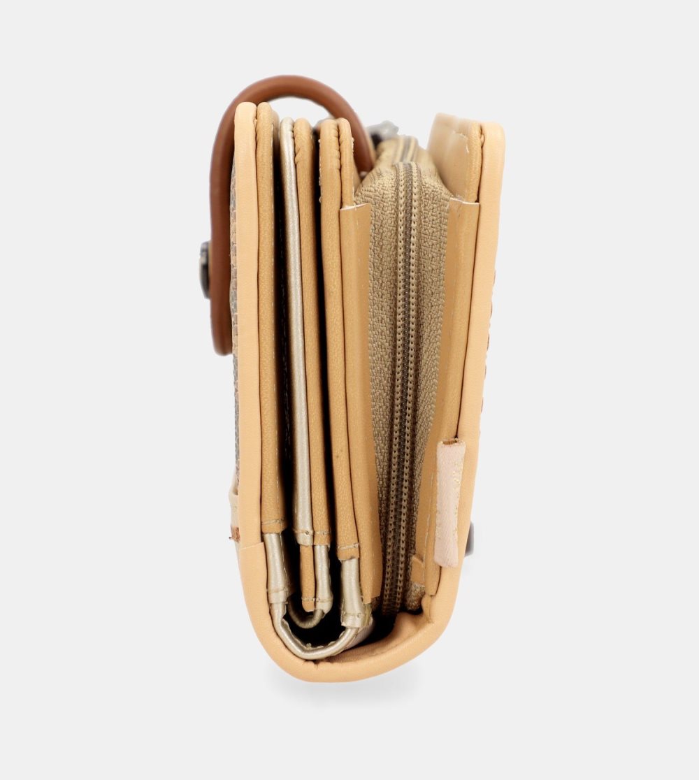 Portfele Anekke Nature Pachamama Gold Medium Rfid Wallet Damskie | 817LXPEDO