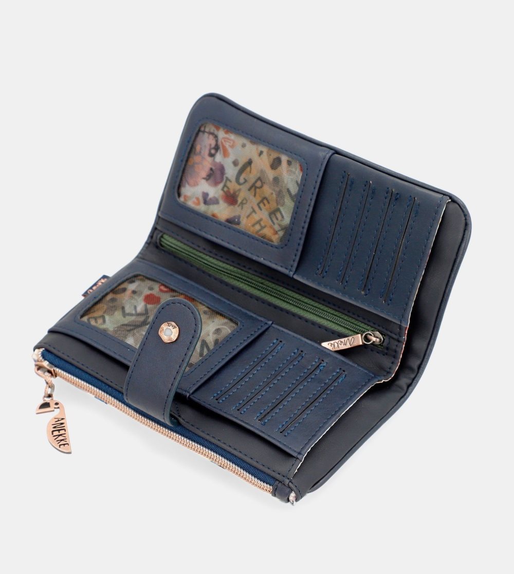 Portfele Anekke Nature Pachamama Large Rfid Wallet Damskie | 758RBCQOH