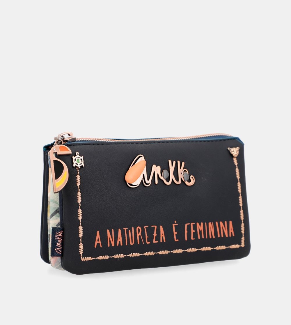 Portfele Anekke Nature Pachamama Navy Blue Coin Purse Damskie | 201NGSQCT