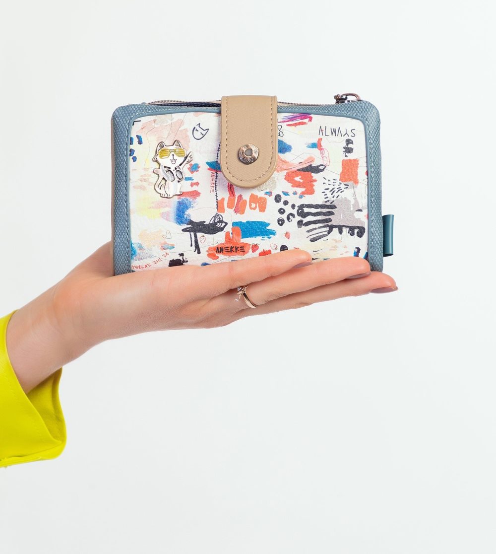 Portfele Anekke Nature Power Medium Wallet Damskie | 062JBDYGX