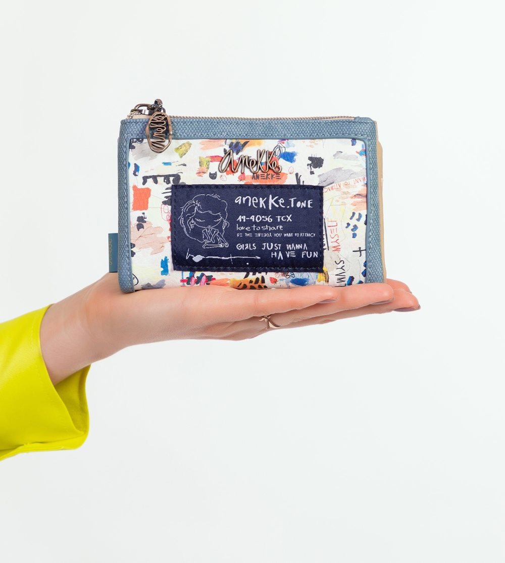 Portfele Anekke Nature Power Medium Wallet Damskie | 062JBDYGX