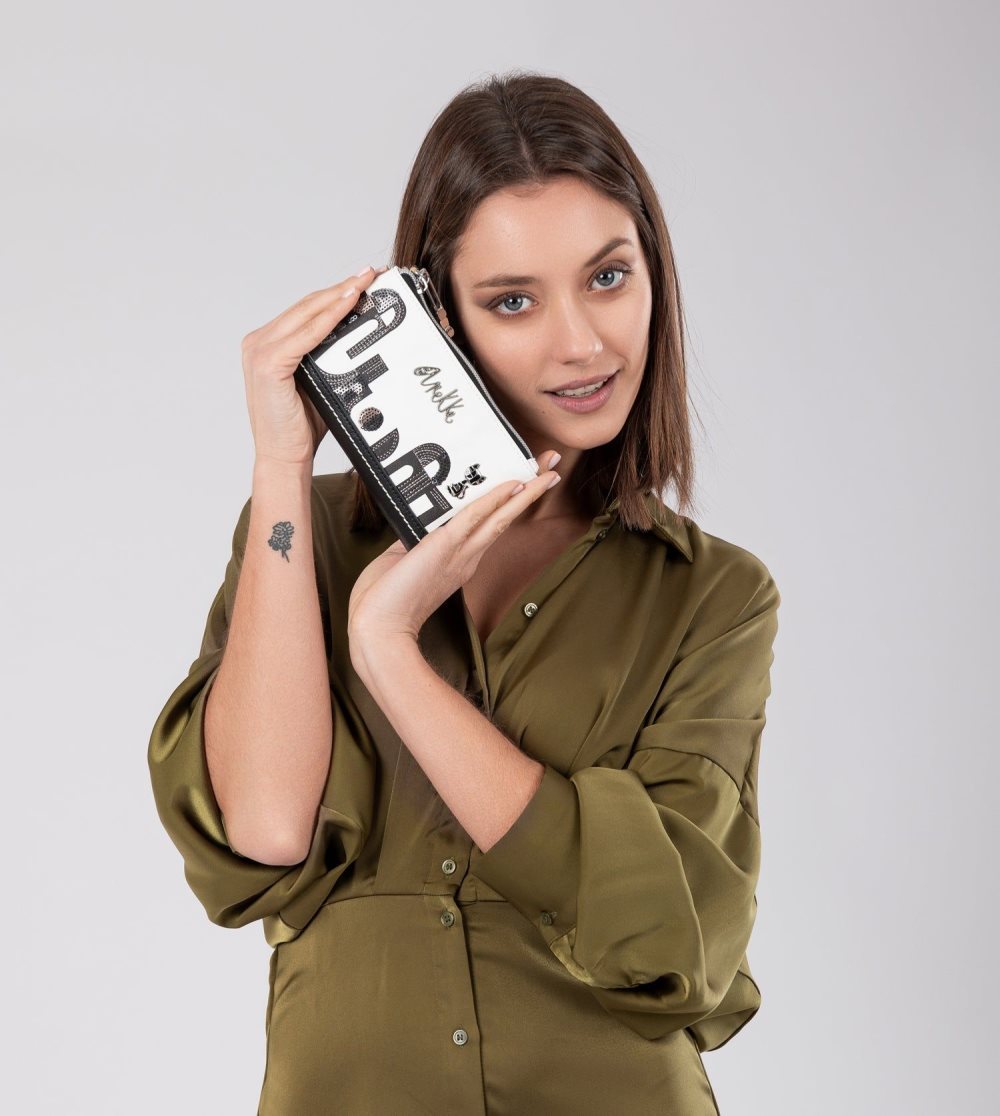 Portfele Anekke Nature Sixties Large Rfid Wallet Damskie | 632QKXLIO
