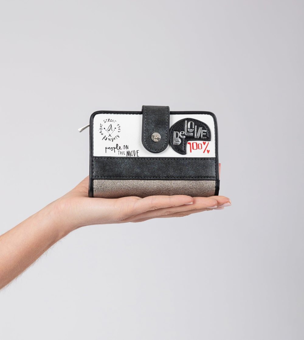 Portfele Anekke Nature Sixties Medium Rfid Wallet Damskie | 286REHZJA