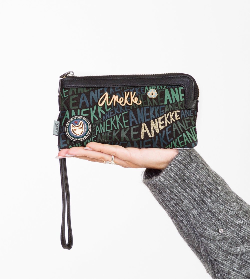 Portfele Anekke Nature Woods Coin Purse With Hand Strap Damskie | 279CKFSNE