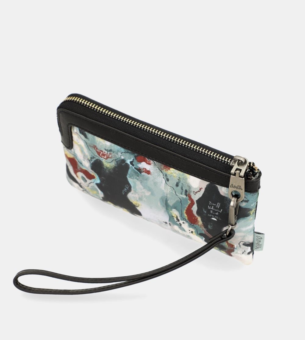 Portfele Anekke Nature Woods Coin Purse With Hand Strap Damskie | 279CKFSNE