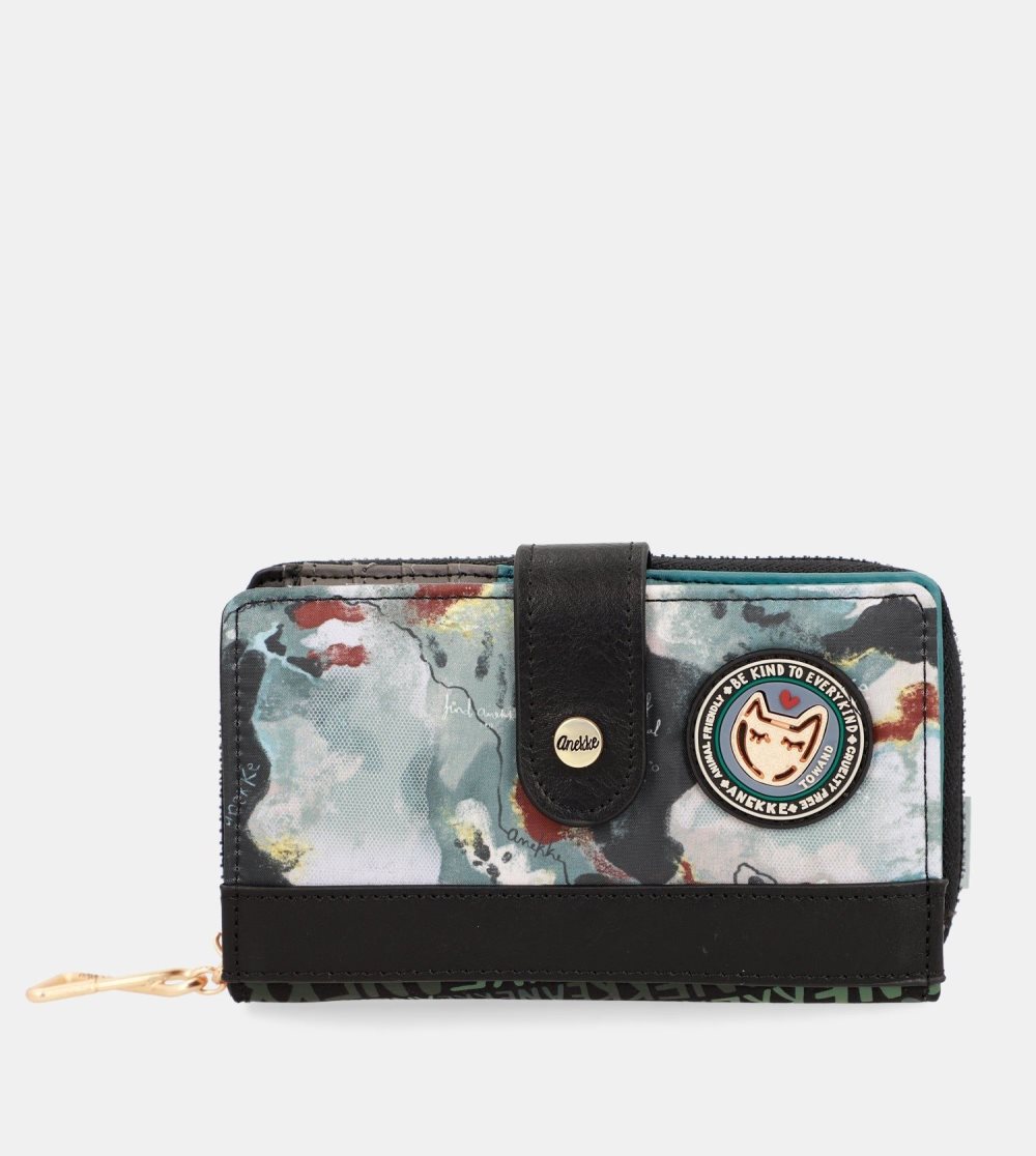 Portfele Anekke Nature Woods Medium Wallet Damskie | 497MLRIGU