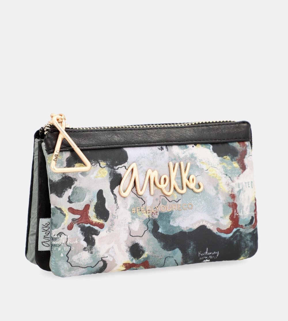 Portfele Anekke Nature Woods Triple Compartment Coin Purse Damskie | 407WKRAUB