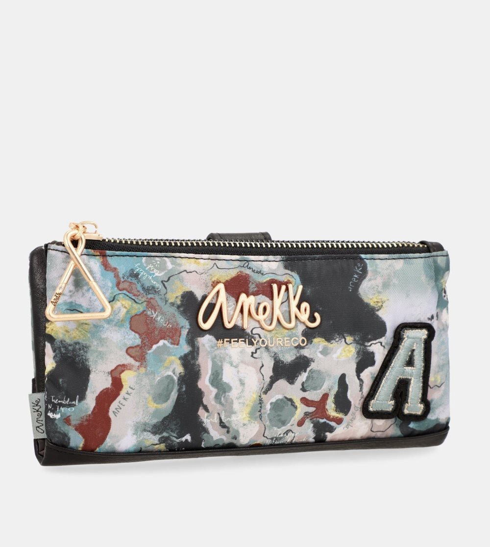 Portfele Anekke Nature Woods Wallet With Removable Card Holder Damskie | 839FHICPA