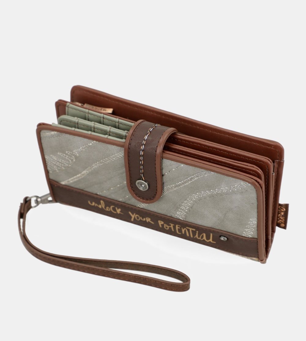 Portfele Anekke Outer Large Wallet Damskie | 238FLZQBK