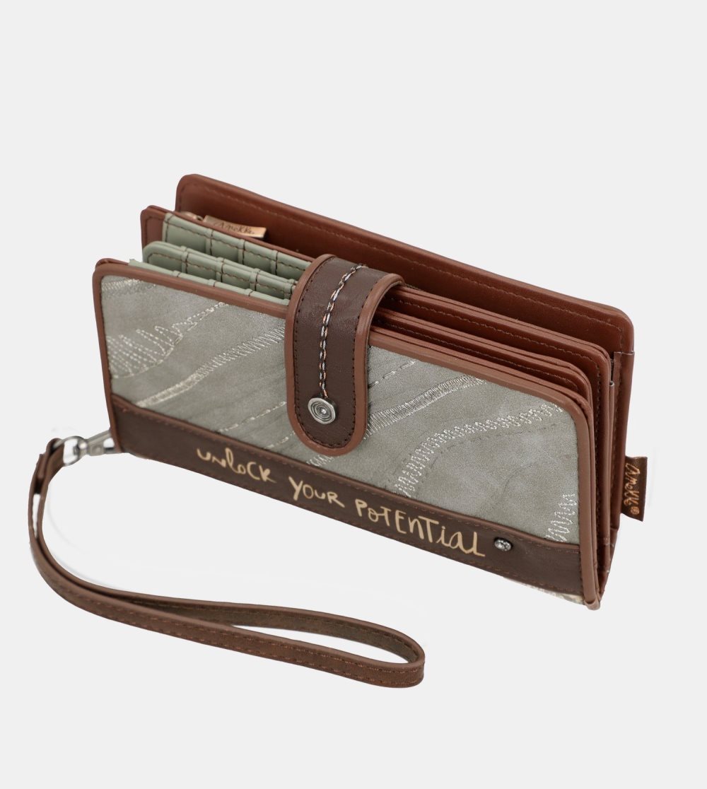 Portfele Anekke Outer Large Wallet Damskie | 238FLZQBK