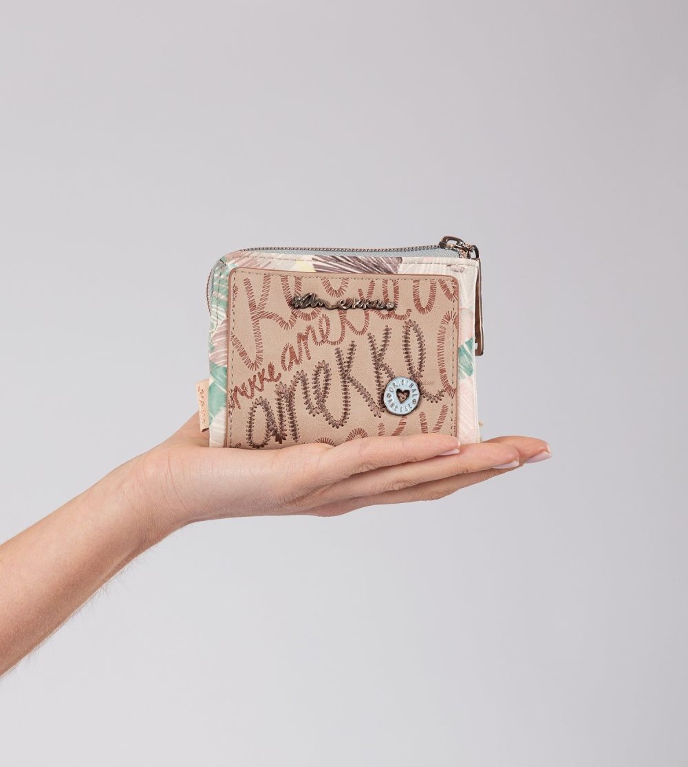 Portfele Anekke Passion Rfid Flexible Small Wallet Damskie | 892RUZJVW
