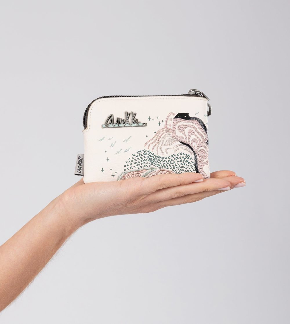 Portfele Anekke Psicodelic Small Coin Purse Damskie | 416QPNZAE