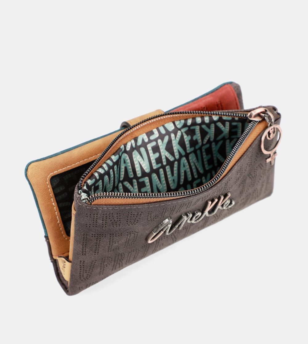 Portfele Anekke Respect Large Flexible Material Wallet Damskie | 731IGQJTU