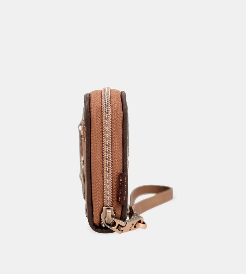 Portfele Anekke Shoen Brush Large Wallet Damskie | 850VSBQMD