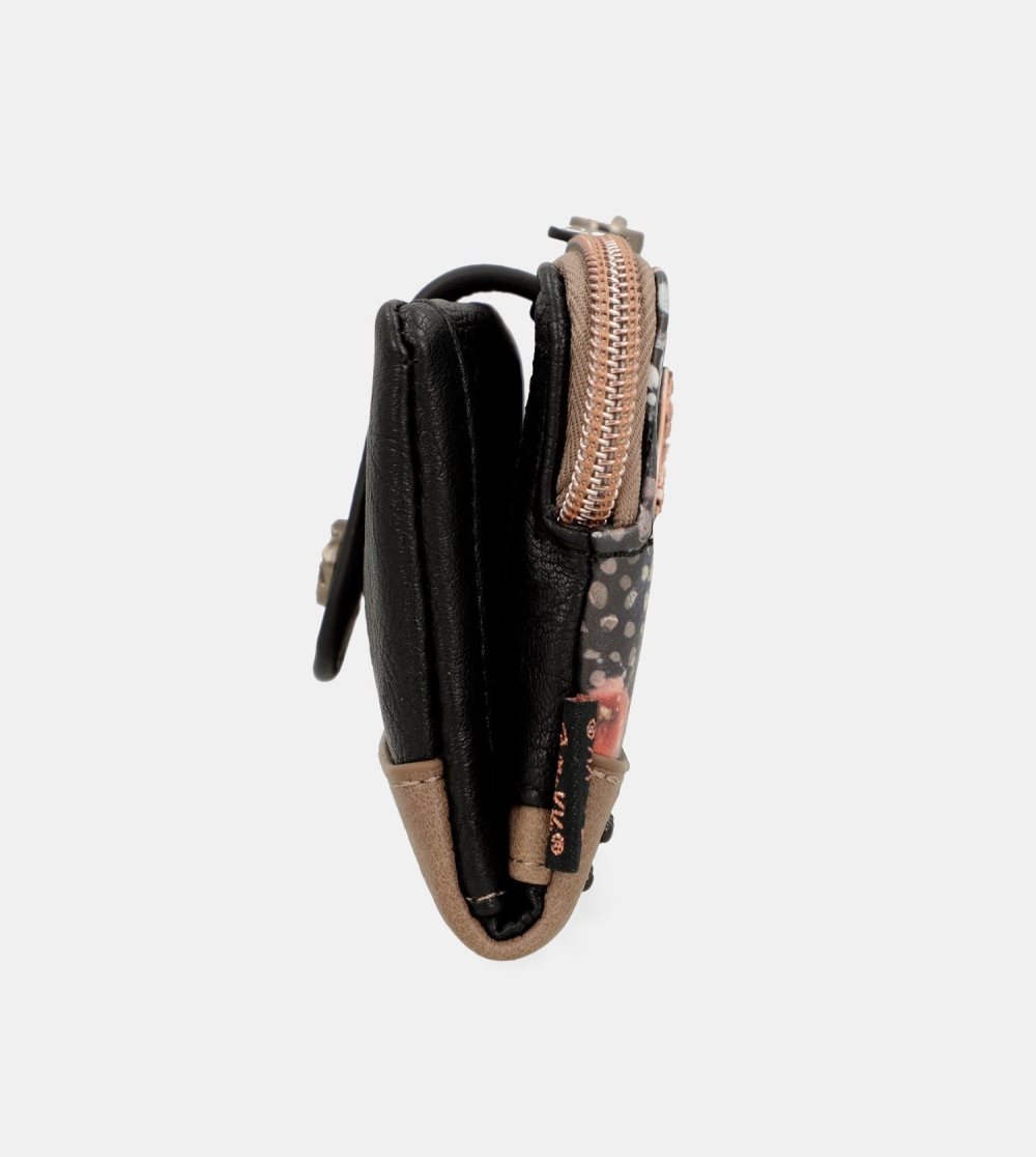 Portfele Anekke Shoen Brush Small Flexible Wallet Damskie | 817WDVCBH