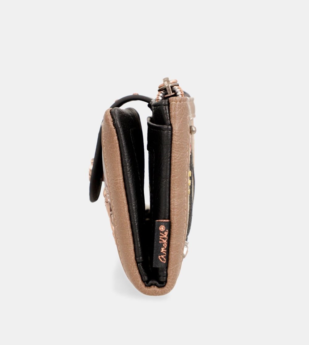 Portfele Anekke Shoen Medium Flexible Rfid Wallet Damskie | 374HQKBMR