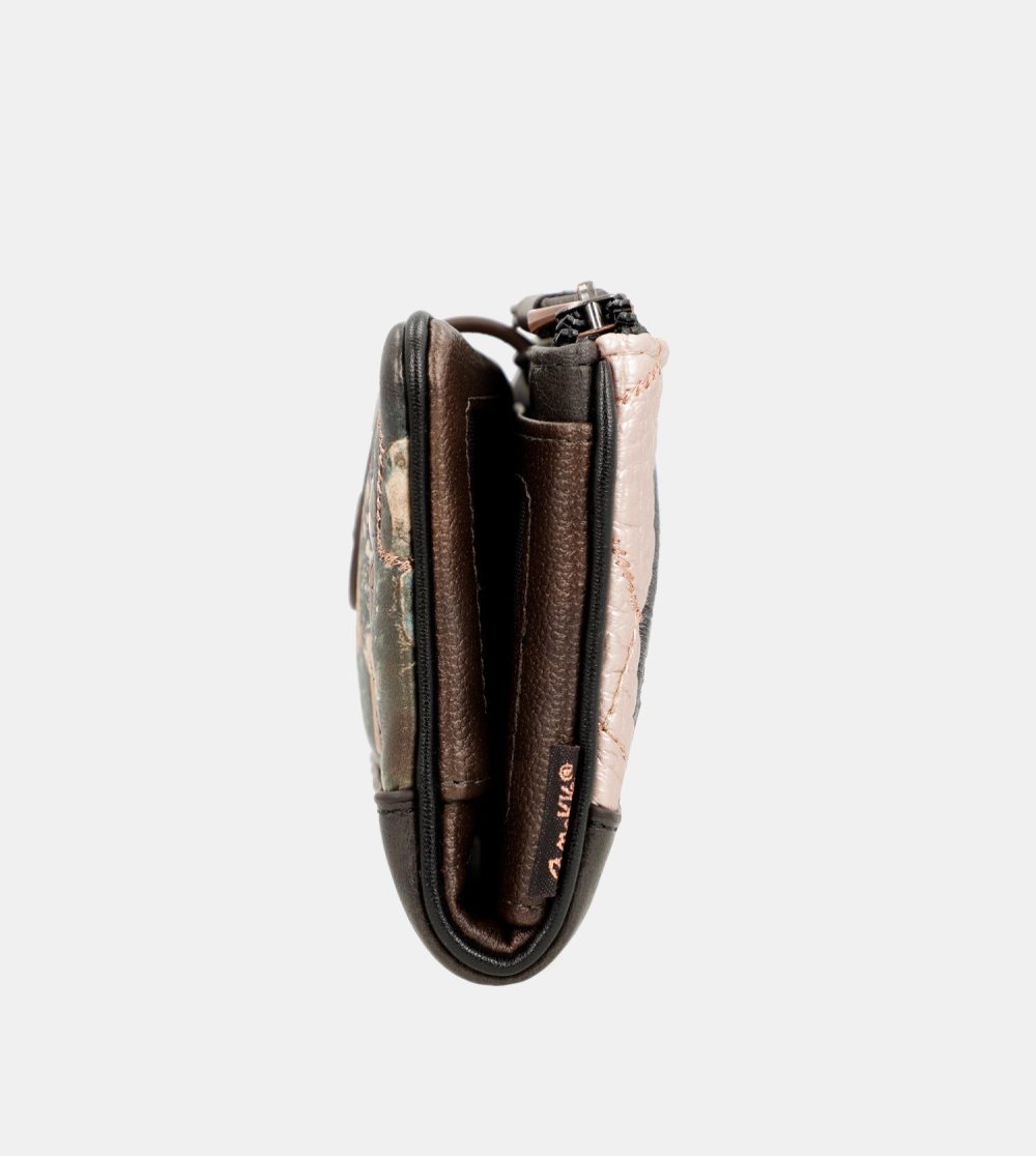 Portfele Anekke Shoen Padded Rfid Ank Wallet Damskie | 490ZMHJQV