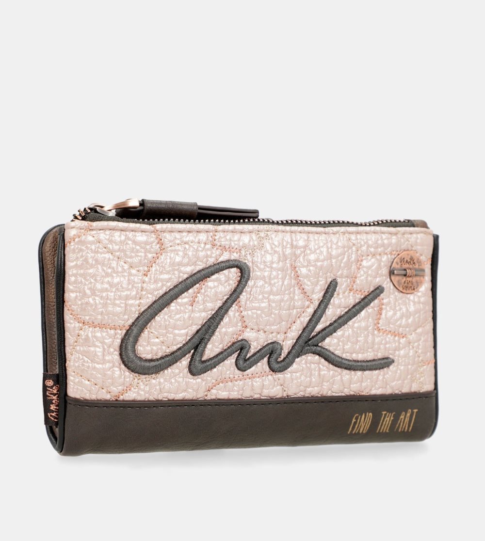 Portfele Anekke Shoen Padded Rfid Ank Wallet Damskie | 490ZMHJQV
